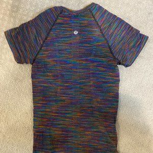 lululemon swiftly tech size 2 rainbow